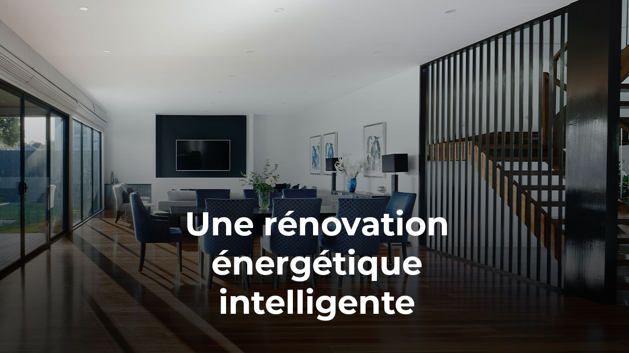 rénovation énergétique intelligente avec domotique
